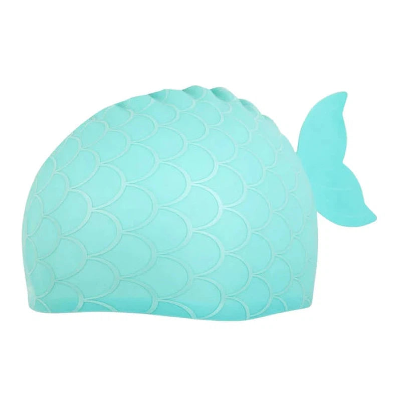Shaped Swimming Cap 3-9  Mermaid