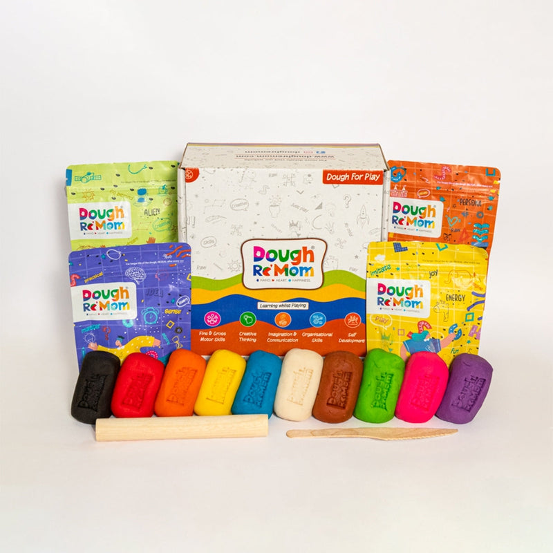 Rainbow Fusion Pack- All Ten Colours (Dough Kit)