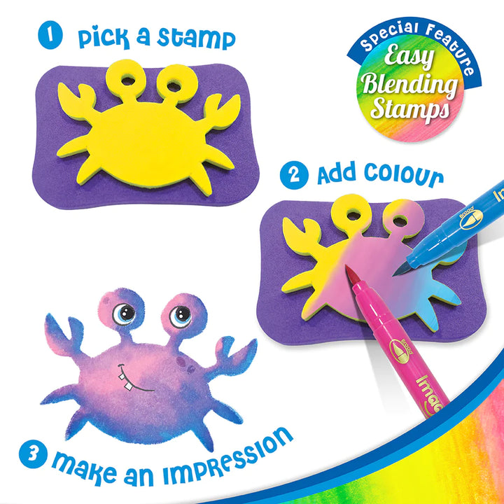 Stamp Art - Ocean (DIY Craft Kit)