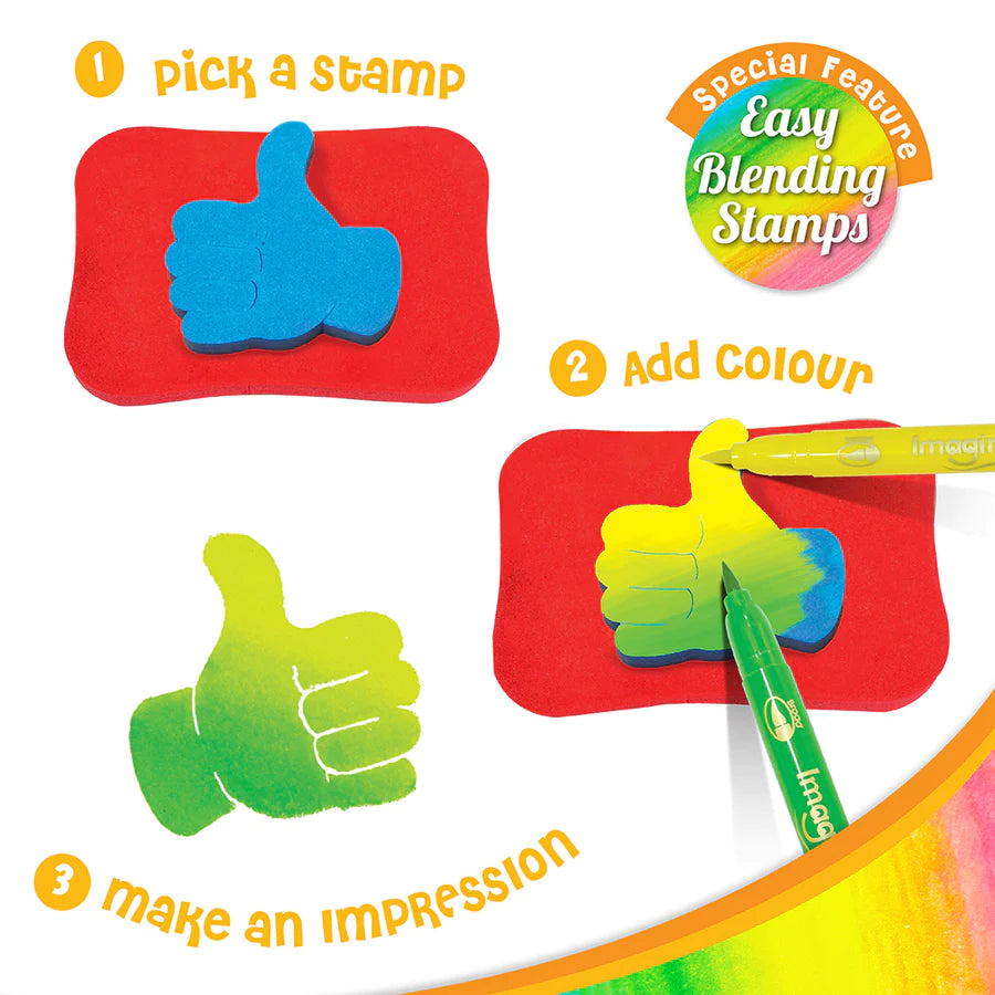 Stamp Art - Smiley (DIY Craft Kit)