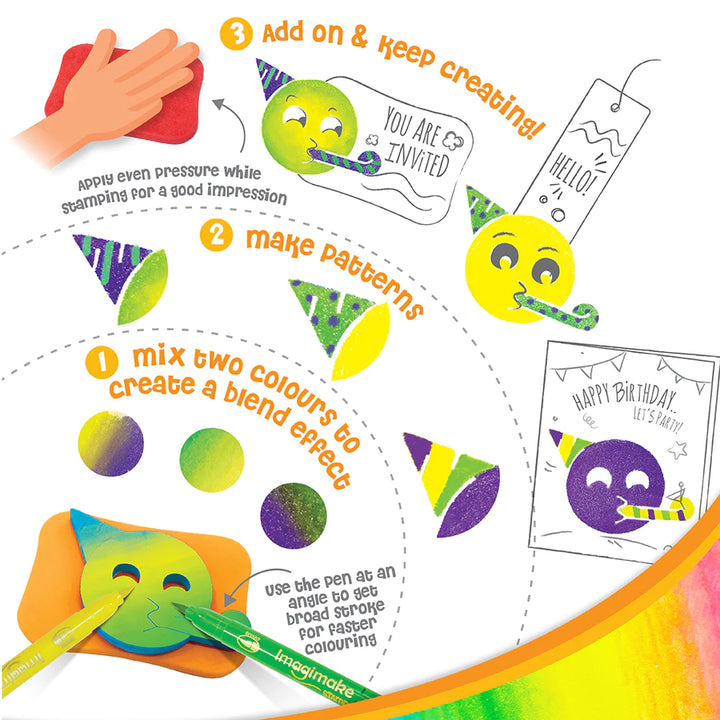 Stamp Art - Smiley (DIY Craft Kit)