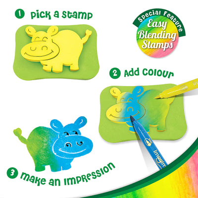 Stamp Art - Jungle (DIY Craft Kit)