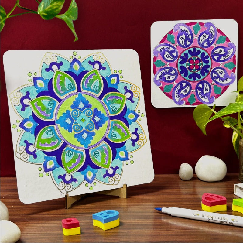 Stamp Art - Mandala Art