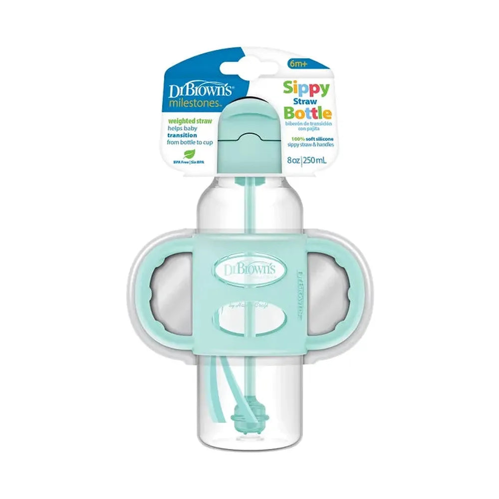 Dr. Browns Milestones Narrow Sippy Straw Bottle | 250ml