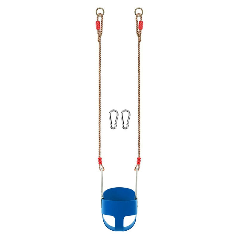 Hop N Play Swing Seat with Adjustable Nylon Rope & Snap Hooks (3-10 Years) | Capacity-150 Kg