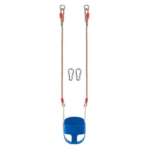 Hop N Play Swing Seat with Adjustable Nylon Rope & Snap Hooks (3-10 Years) | Capacity-150 Kg
