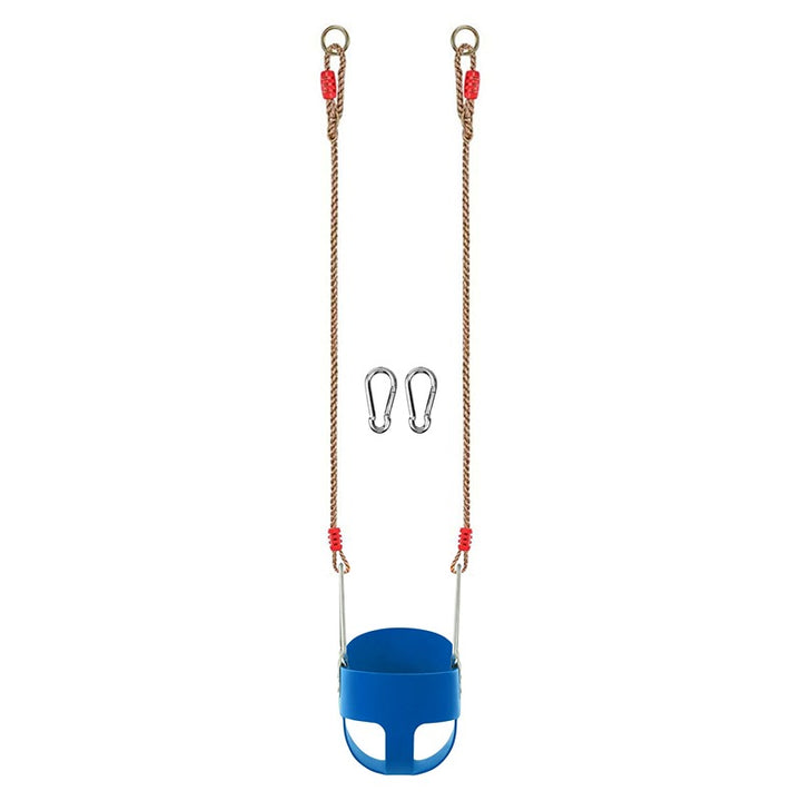 Hop N Play Swing Seat with Adjustable Nylon Rope & Snap Hooks (3-10 Years) | Capacity-150 Kg