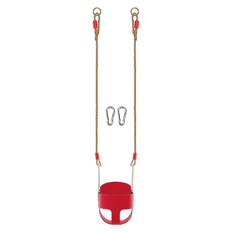 Hop N Play Swing Seat with Adjustable Nylon Rope & Snap Hooks (3-10 Years) | Capacity-150 Kg