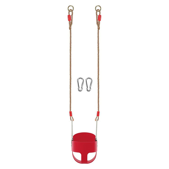 Hop N Play Swing Seat with Adjustable Nylon Rope & Snap Hooks (3-10 Years) | Capacity-150 Kg