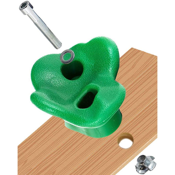 Hop N Play 24 Pieces DIY Wall Grips Rock Climbing Holds | Capacity - 120 Kgs