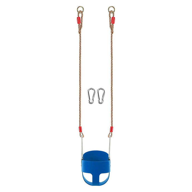 Hop N Play Swing Seat with Adjustable Nylon Rope | Full Back Support Bucket Chair (1-3 Years)