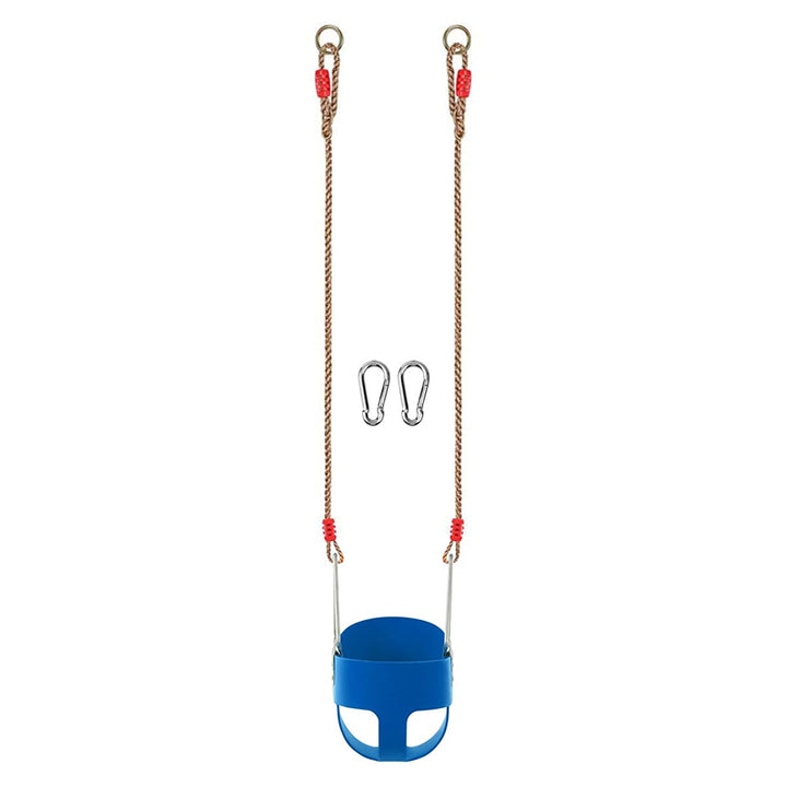 Hop N Play Swing Seat with Adjustable Nylon Rope | Full Back Support Bucket Chair (1-3 Years)