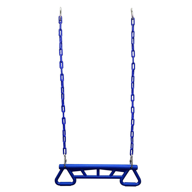 Hop N Play Trapeze Swing Bar with Gym Rings (3-10 Years) | Capacity-150 Kg