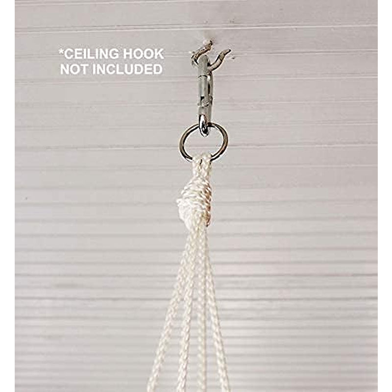 Hop N Play Trapeze Swing Bar with Gym Rings (3-10 Years) | Capacity-150 Kg