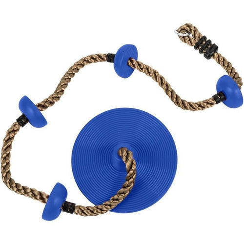 Hop N Play Climbing Adjustable 78 Inch Rope Swing with Platforms & Disc Seat | Capacity - 150 Kgs (4-12 Years)