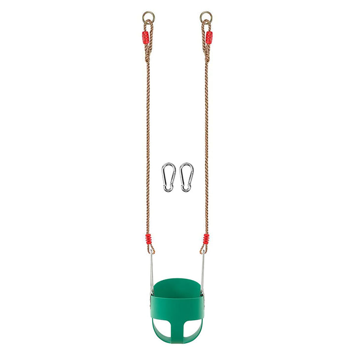 Hop N Play Swing Seat with Adjustable Nylon Rope | Full Back Support Bucket Chair (1-3 Years)