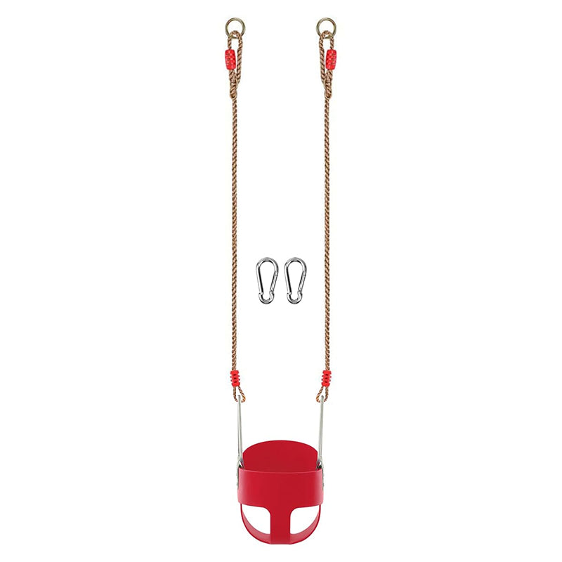 Hop N Play Swing Seat with Adjustable Nylon Rope | Full Back Support Bucket Chair (1-3 Years)