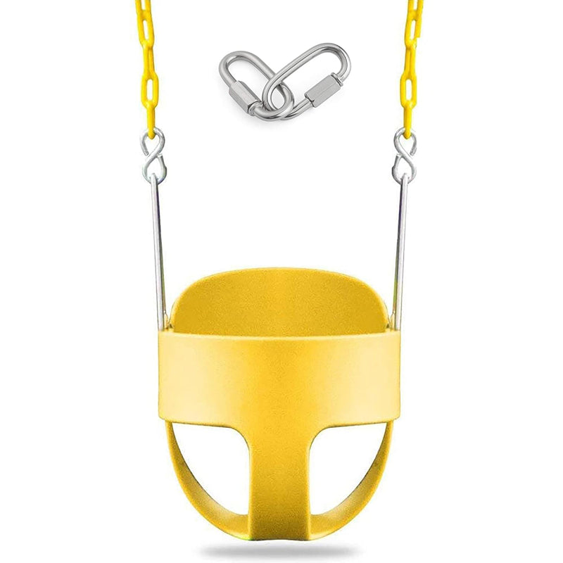 Hop N Play Heavy Duty Bucket Swing Seat with High Back (1-3 Years)