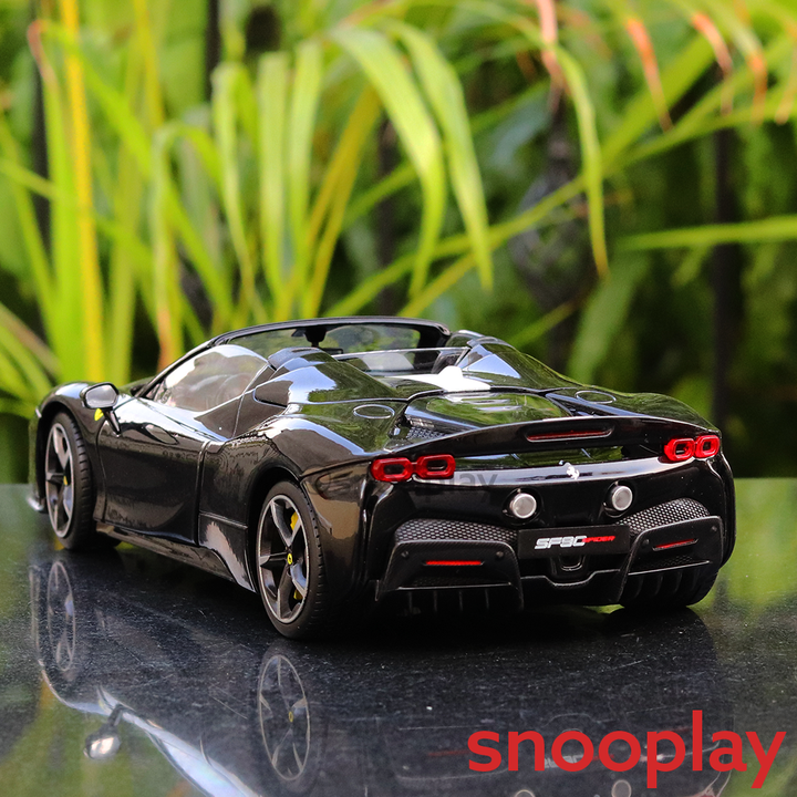Bburago Official Licensed Diecast SF90 Spider Ferrari with Openable Parts (Scale 1:18) - COD Not Applicable
