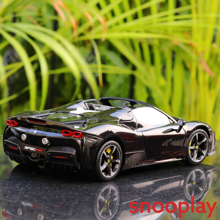 Bburago Official Licensed Diecast SF90 Spider Ferrari with Openable Parts (Scale 1:18) - COD Not Applicable