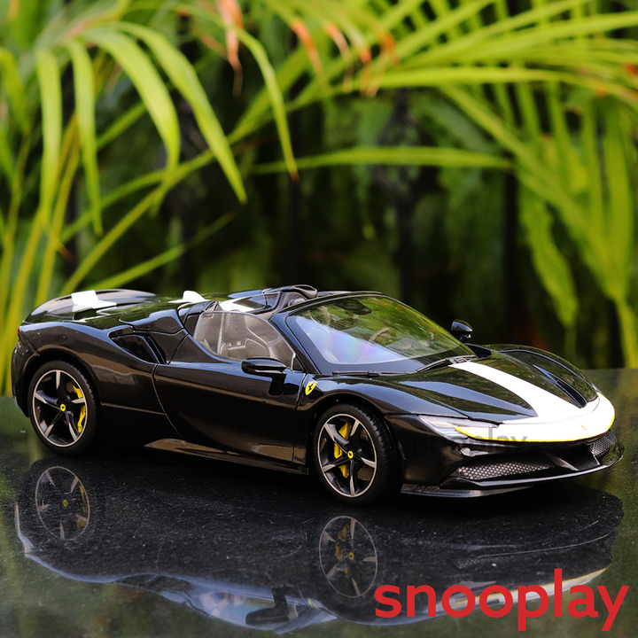 Bburago Official Licensed Diecast SF90 Spider Ferrari with Openable Parts (Scale 1:18) - COD Not Applicable