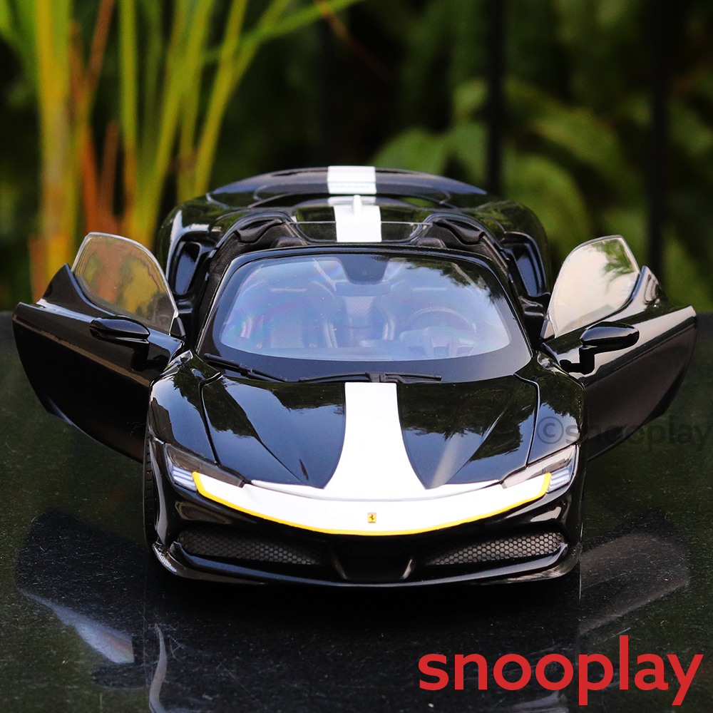 Bburago Official Licensed Diecast SF90 Spider Ferrari with Openable Parts (Scale 1:18) - COD Not Applicable