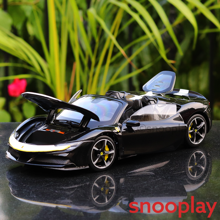 Bburago Official Licensed Diecast SF90 Spider Ferrari with Openable Parts (Scale 1:18) - COD Not Applicable