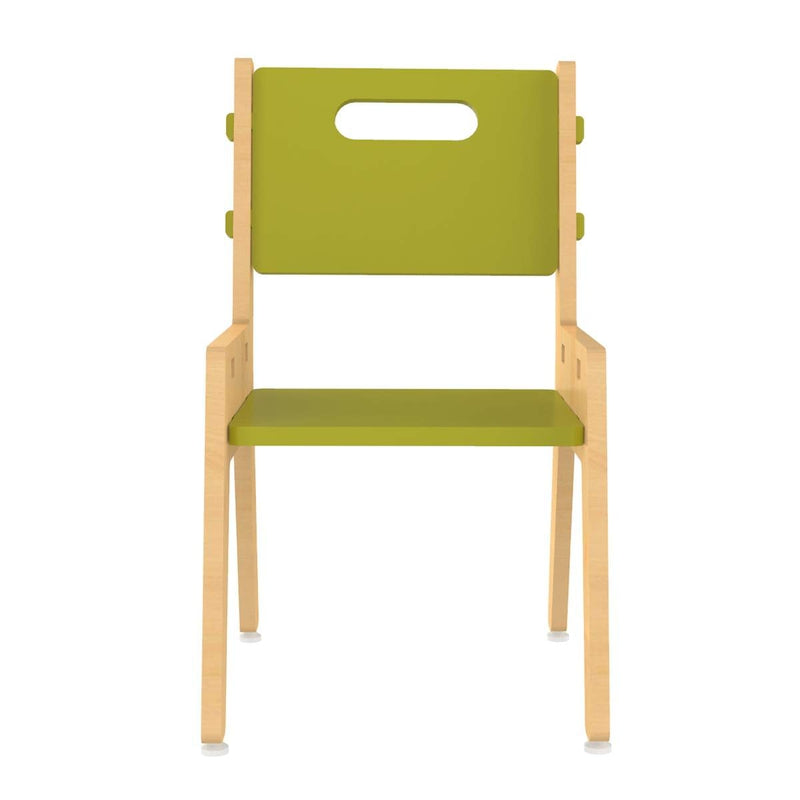 Silver Peach Chair (Green) COD not available