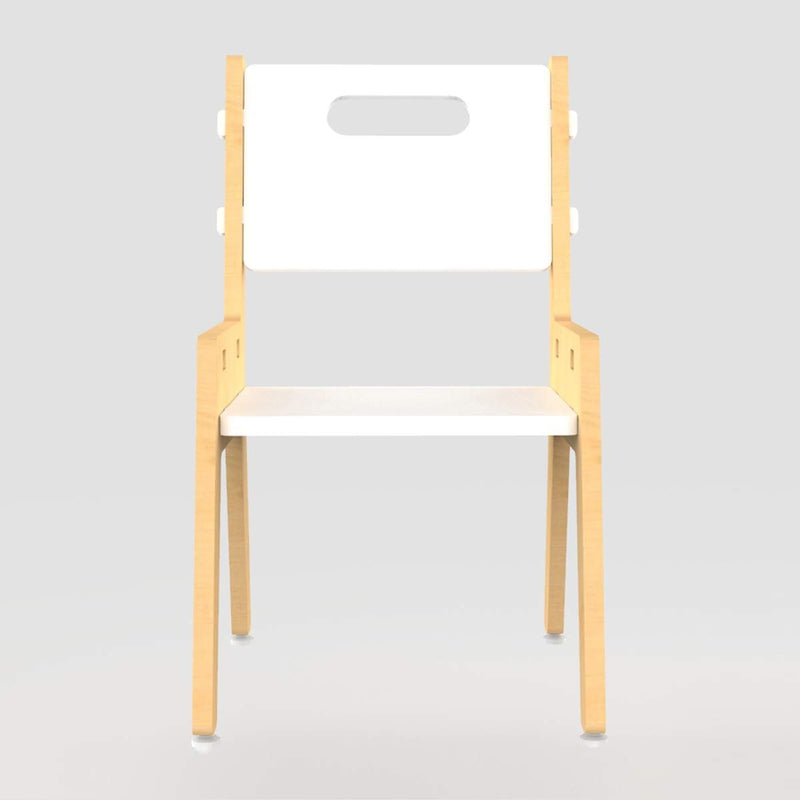 Silver Peach Chair (White) COD not available