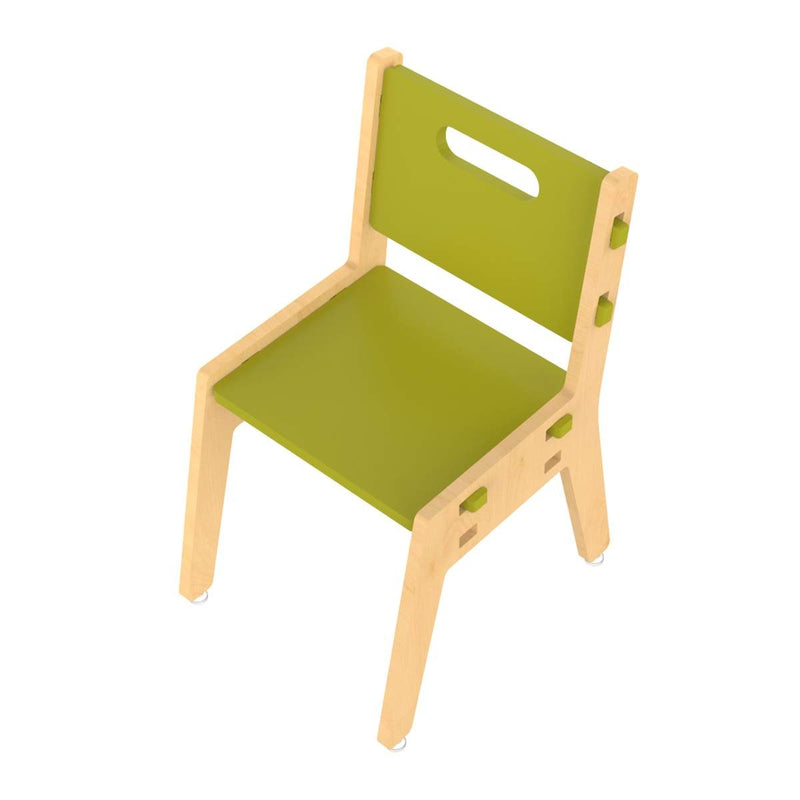 Silver Peach Chair (Green) COD not available