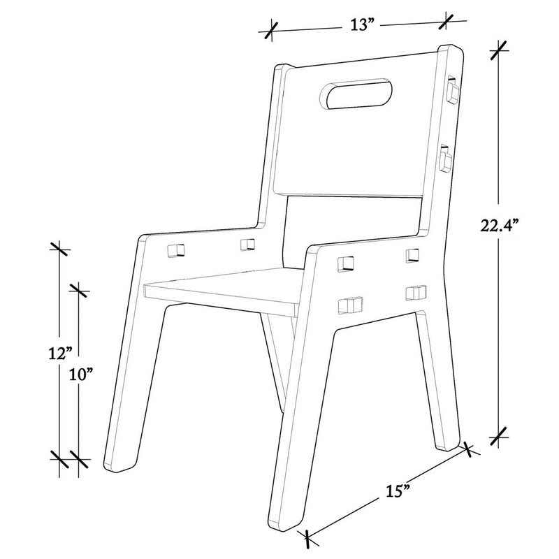 Silver Peach Chair (White) COD not available