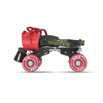 Viva Roller Skates For Juniors With Adjustable Roller Blades For Outdoor Quad Skates | 8 - 12 Years