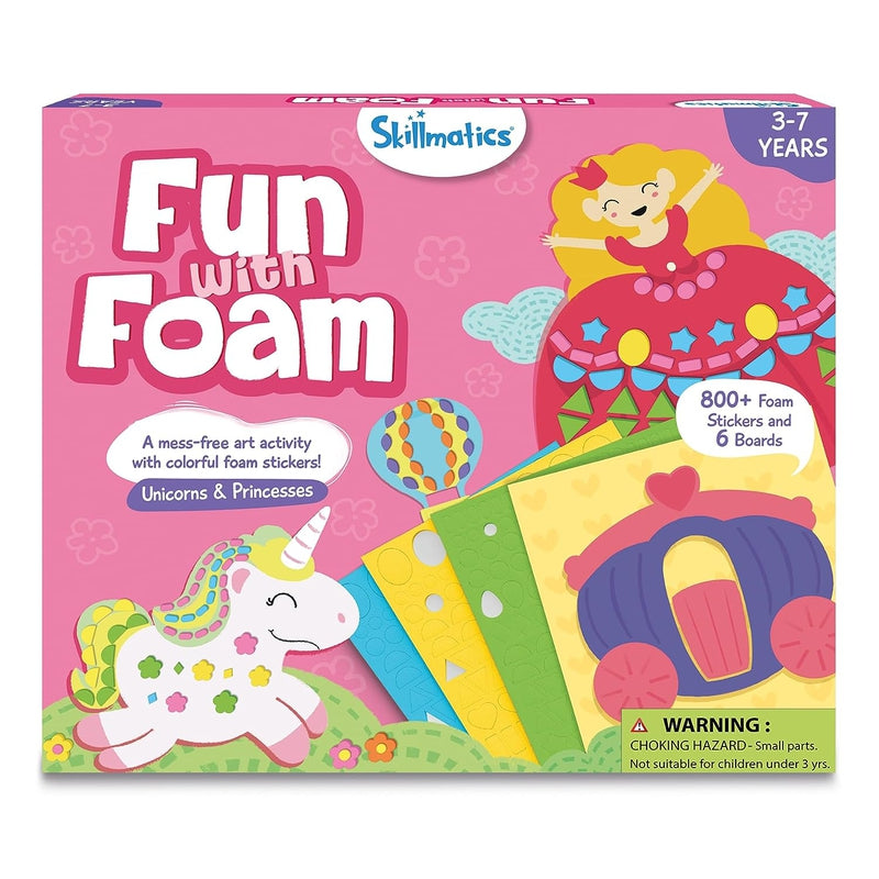 Fun with Foam (Unicorn and Princess Activity Kit)