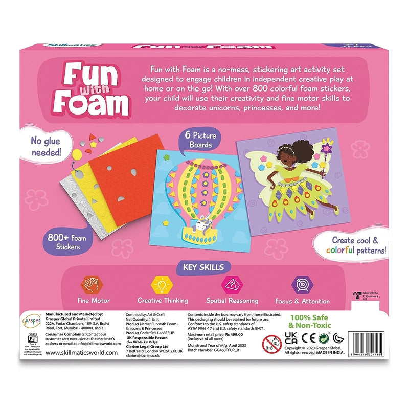 Fun with Foam (Unicorn and Princess Activity Kit)