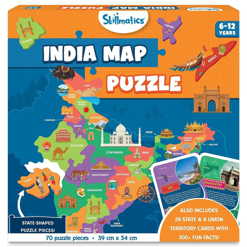 India Map Puzzle