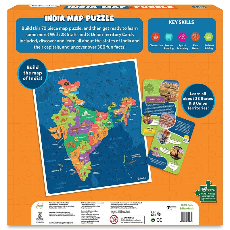 India Map Puzzle