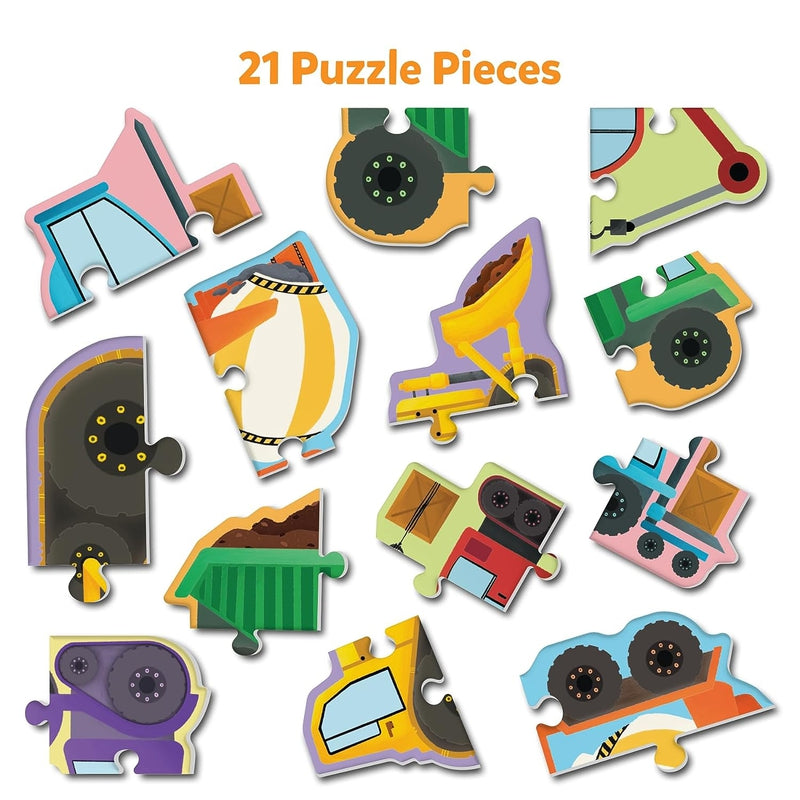 My First Puzzle (Set of 6 vehicles puzzles)