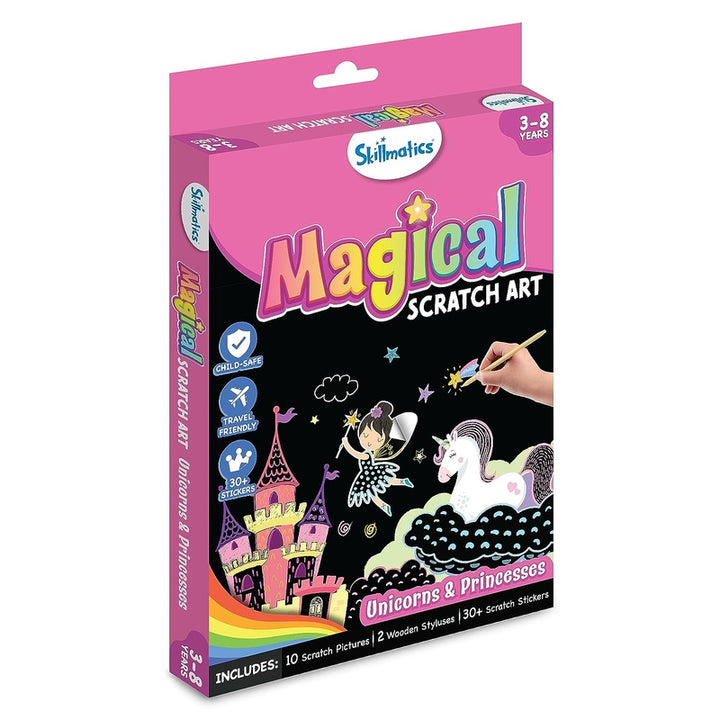 Magical Scratch Art book (Unicorns & Princesses)