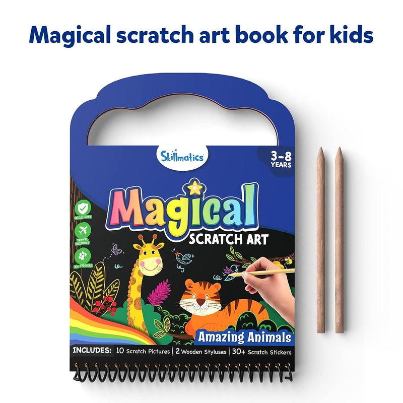 Magical Scratch Animal (Art Book)