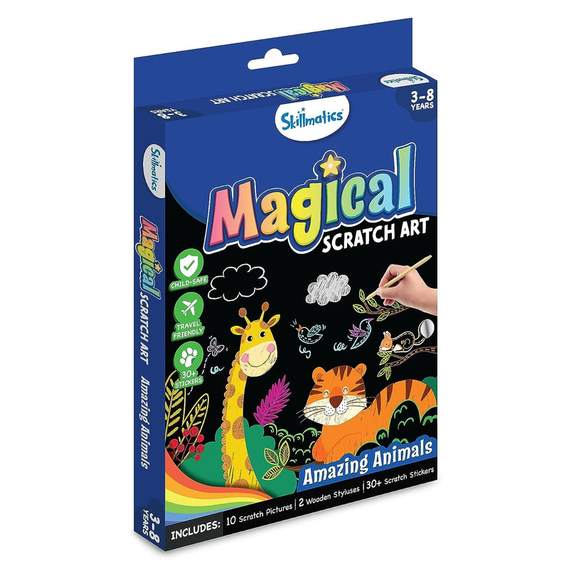 Magical Scratch Animal (Art Book)