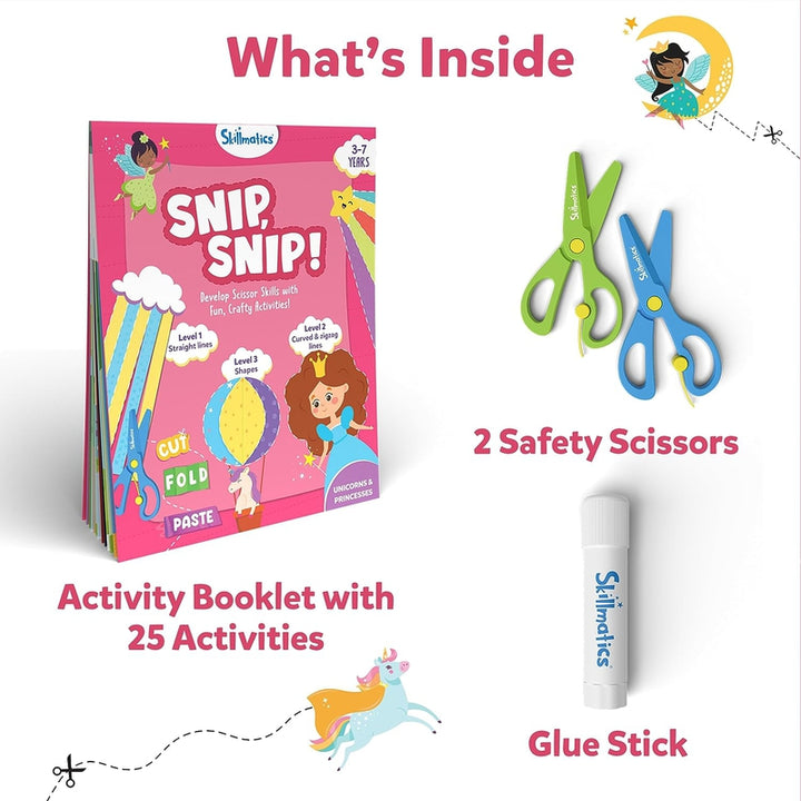 Snip Snip Unicorn & Princess (Activity Booklet)