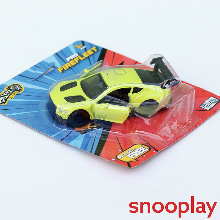 Ralleyz Pack of 3 Pro Firefleet Cars (7-10 Years) | Assorted Colours