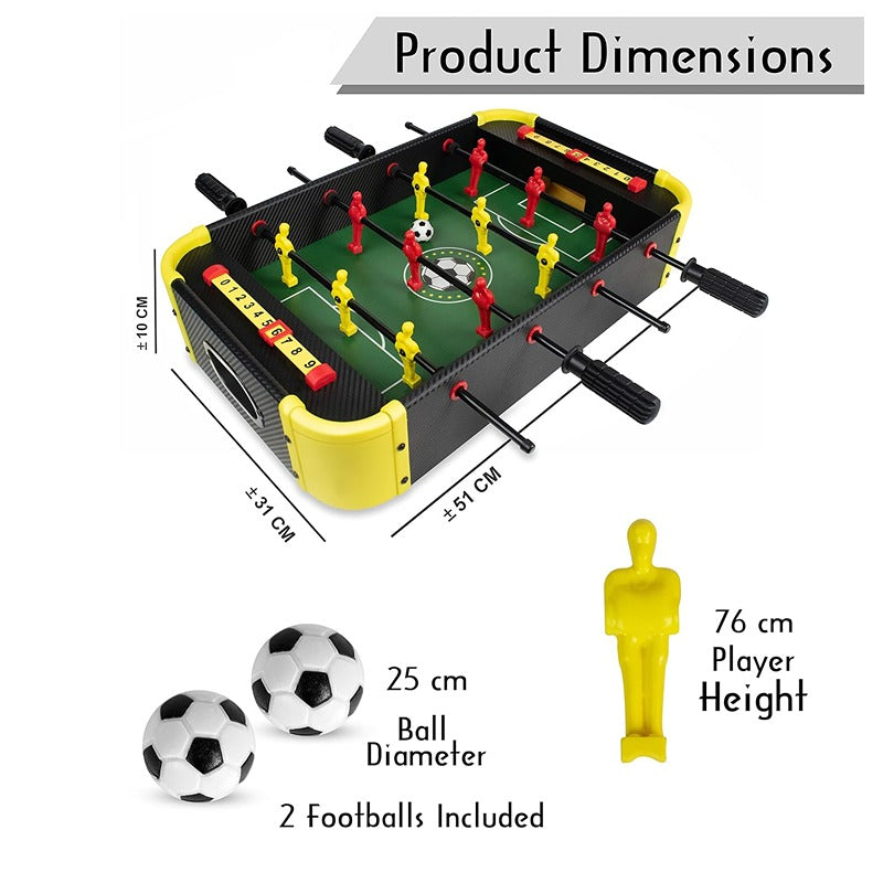 Wooden Portable Foosball Game - Mid Sized