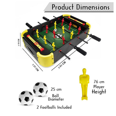 Wooden Portable Foosball Game - Mid Sized