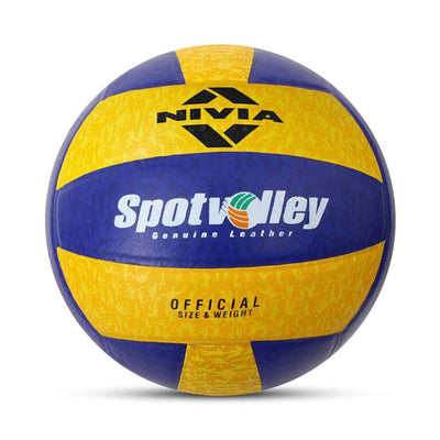 Nivia Volleyball Size 4 - Spotvolley (Standard Size - All Ages)