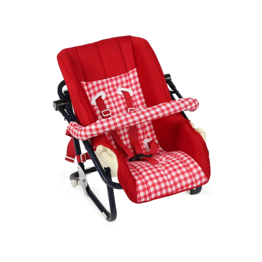 Infanto Baby Car Seat | Adjustable Seat Positions, Front & Rear Fit, Safety Guard & 2-Point Harness