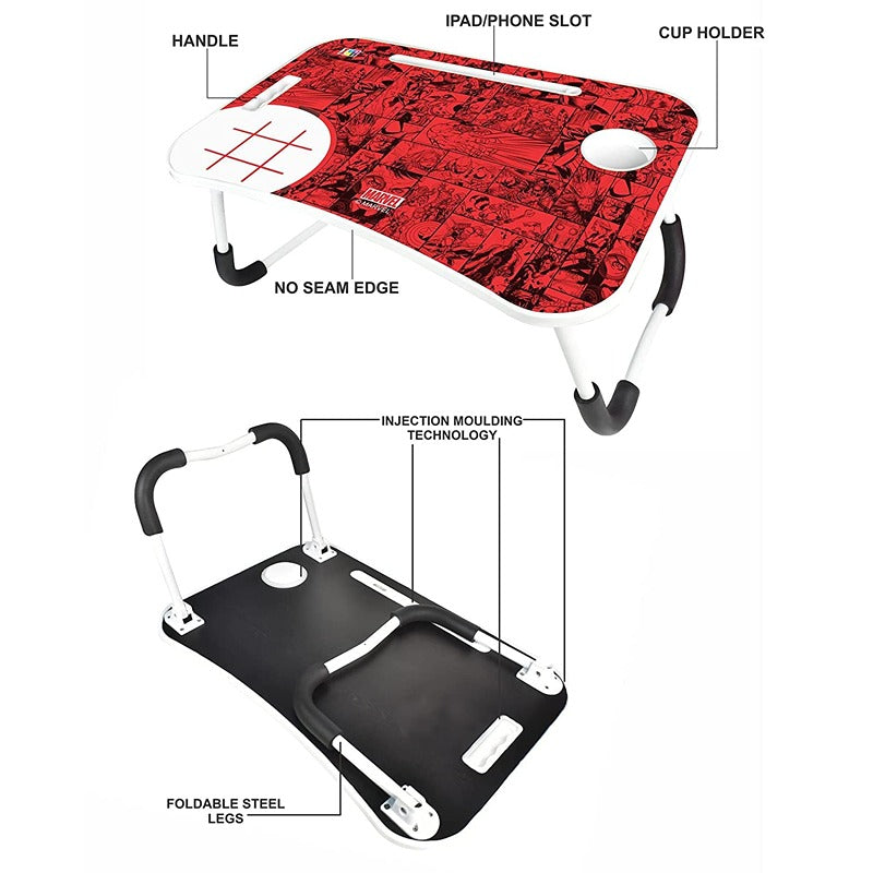 Foldable Laptop Study Table - Avengers Theme