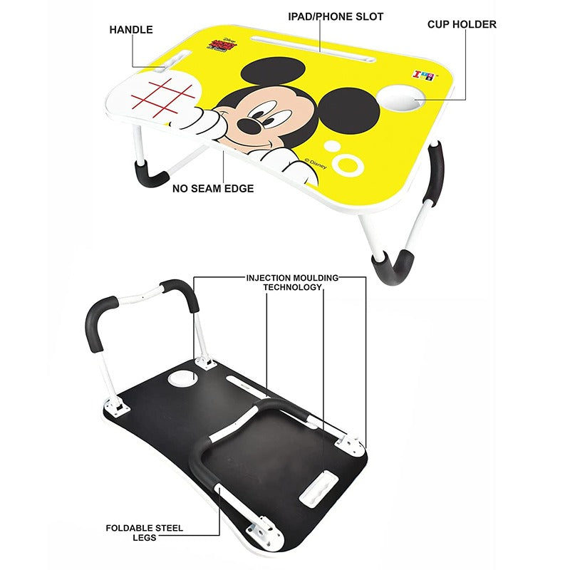 Foldable Laptop Study Table -  Mickey Mouse Theme