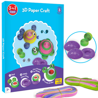 Imagimake Combo: Educational Puzzle & 5-in-1 Craft Kit