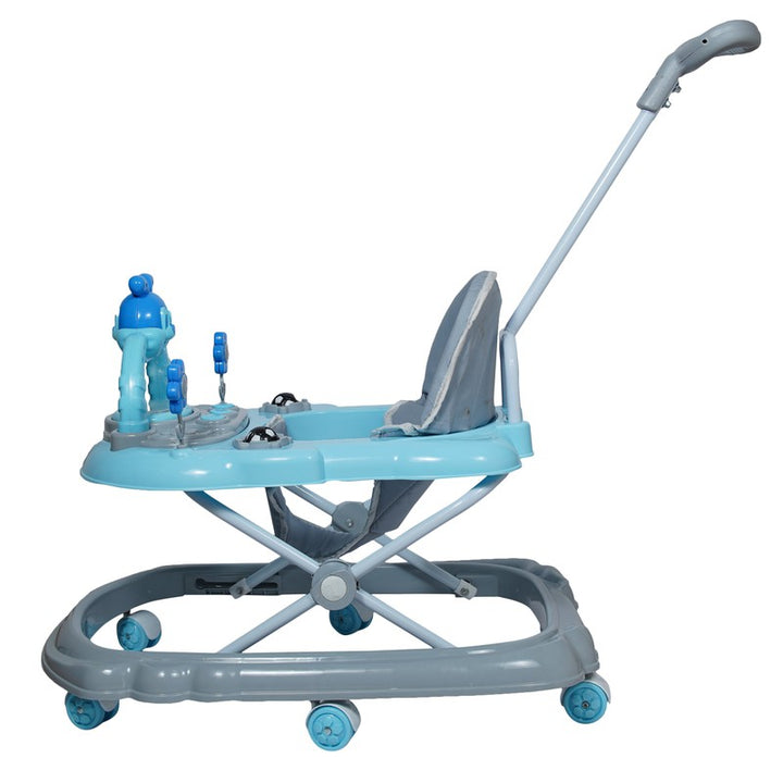 Sweety Musical Activity Walker With Parental Control Rod (9 Months to 1.5 Years) | COD Not Available | Blue